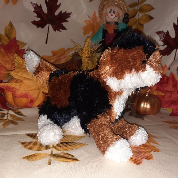 Douglas Cuddle Toys Plush Cat / Kitten, Calico - Picture 1 of 1